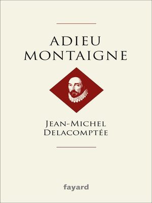 cover image of Adieu Montaigne